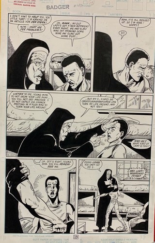 Badger Issue 40, Pg. 16. By Ron Lim 1988