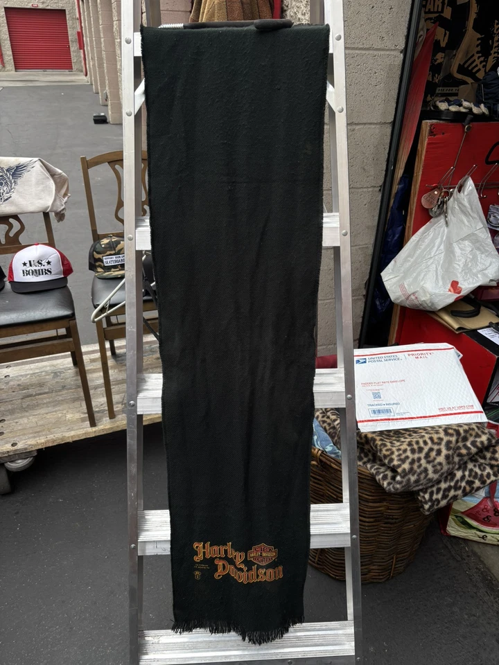 "DUANE PETERS PUNK ROCK SKATE HARLEY DAVIDSON BUFANDA 48"" longitud" Foto 4 de 4