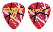 Van Halen Wolfgang van halen Red/Yellow Frankenstrat Guitar Pick - 2012 Tour