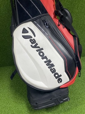 Team TaylorMade Stealth Stand Bag 4-Way Red/Black | eBay
