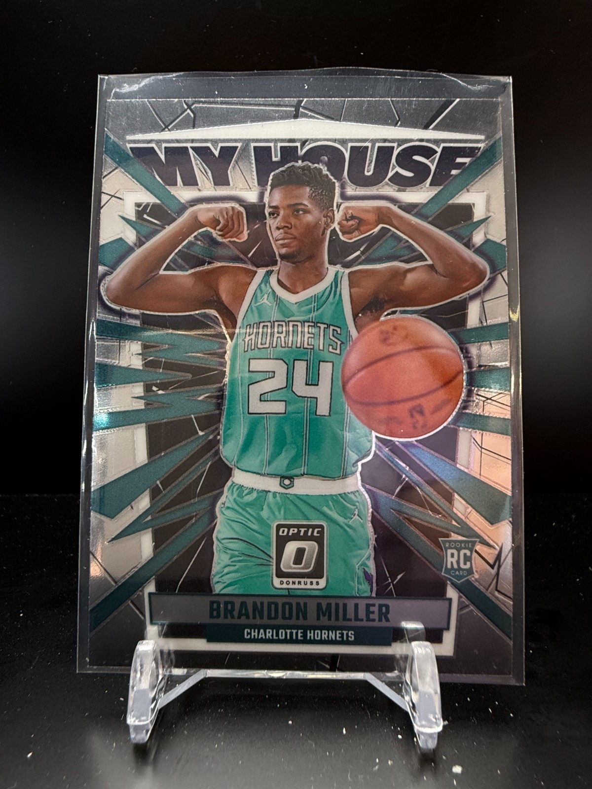 C491 - 2023-24 Panini Donruss Optic - My House Brandon Miller #5 (RC)