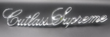 1973-1977 Nos Gm Cutlass Supreme Fender Emblem Badge Trim Ornament Molding 1973-1977 Nos Gm Cutlass Supreme Fender Emblem Badge Trim Ornament Molding