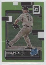 2022 Panini Donruss Optic Rated Rookie Lime Green Prizm Reiss Knehr #71 09wc