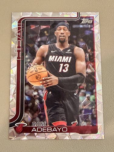 Bam Adebayo [First] #75 2025 Topps card