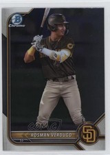 2022 Bowman Draft Chrome Rosman Verdugo #BDC-161 0b3