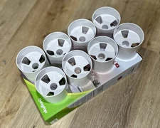 Set of 8 Kingtop Regulation 4” Golf Cups, Practice Putting Green Golf Hole Cups