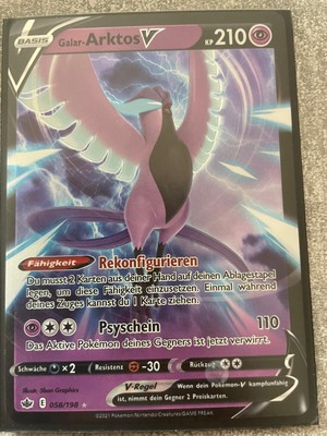 Pokemon Karte Garla Aritos V