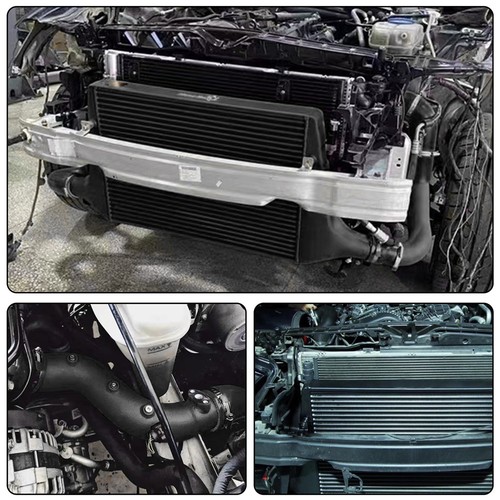 Intercooler Turbo Charge Pipe Kit For B8 A4 A5 Q5 A6 A7 MACAN 2.0TFSI Black - Picture 11 of 11