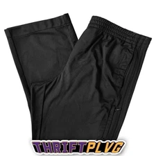 Y2K Adidas Embroidered Logo Baggy Wide Leg Sweatpants Size XL