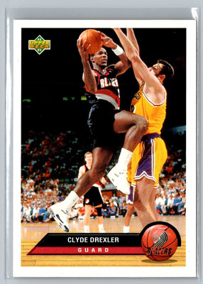 1992-93 Upper Deck McDonald's #P33 Clyde Drexler