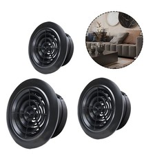 Adjustable ABS Rotary Louver Vent Cover Easy Installation on Walls or Ceilings