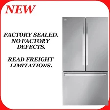 LG - Counter-Depth MAX 26.5 Cu. Ft. French Door Smart Refrigerator w/ICE & WATER