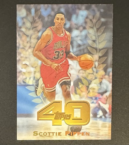 Scottie Pippen #T40-40 1997 Topps Topps 40 card