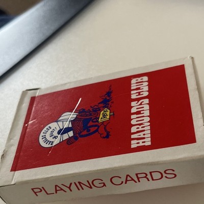 Harolds Club Playing Card Deck, Advertising Theme, Full Deck with