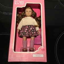 LORI Aviana Fashionable 6" Doll w. Outfit & Handbag, Age 3+, Brand New