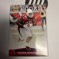 2011 GRIDIRON GEAR PATRICK PETERSON ROOKIE CARD #193 PITTSBURGH STEELERS. rookie card picture