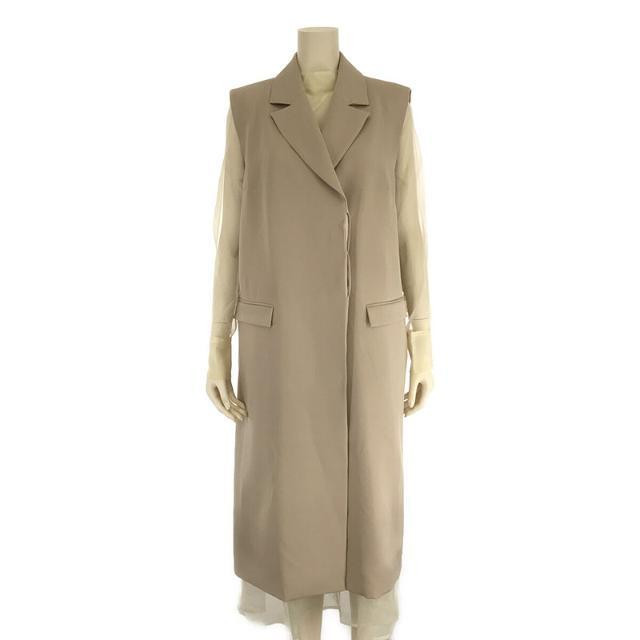 AMERI Amelie LONG VEST SET SHEER DRESS WITH BELT AND PETIT S GOLD 