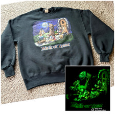 90s Vintage Disney Halloween Mickey Mouse Mick Or Treat Sweatshirt Size XL USA