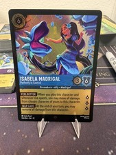 Disney Lorcana Isabela Madrigal Perfectly In Control 153/204 Foil Wilds Unknown