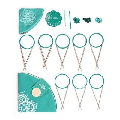 KnitPro The Mindful Collection Serenity Fixed Circular Serenity, Silver