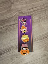Hello Kitty Friends Halloween Mini Hair Clips 4pc Sanrio Kuromi My Melody