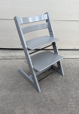 Stokke Tripp Trapp Baby Child Toddler High Chair - Storm Grey (Gray) A