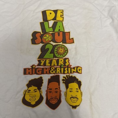 Rare Vintage De La Soul T Shirt 90s Sz Large Original 1990s Rap
