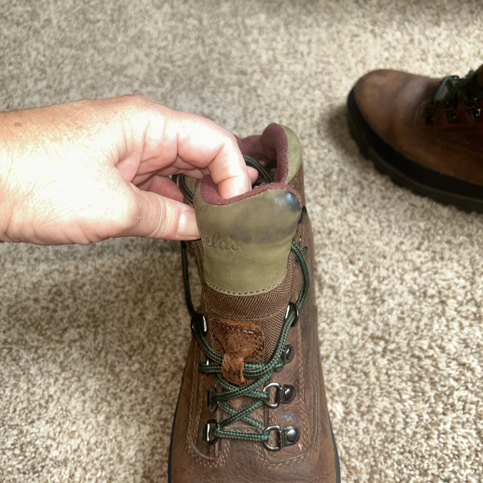 Cabelas ботинки женщин Sz 10 Rimrock середины Gore Tex туризм лодыжки коричневый шнурует вверх туфли - Изображение 2 из 4