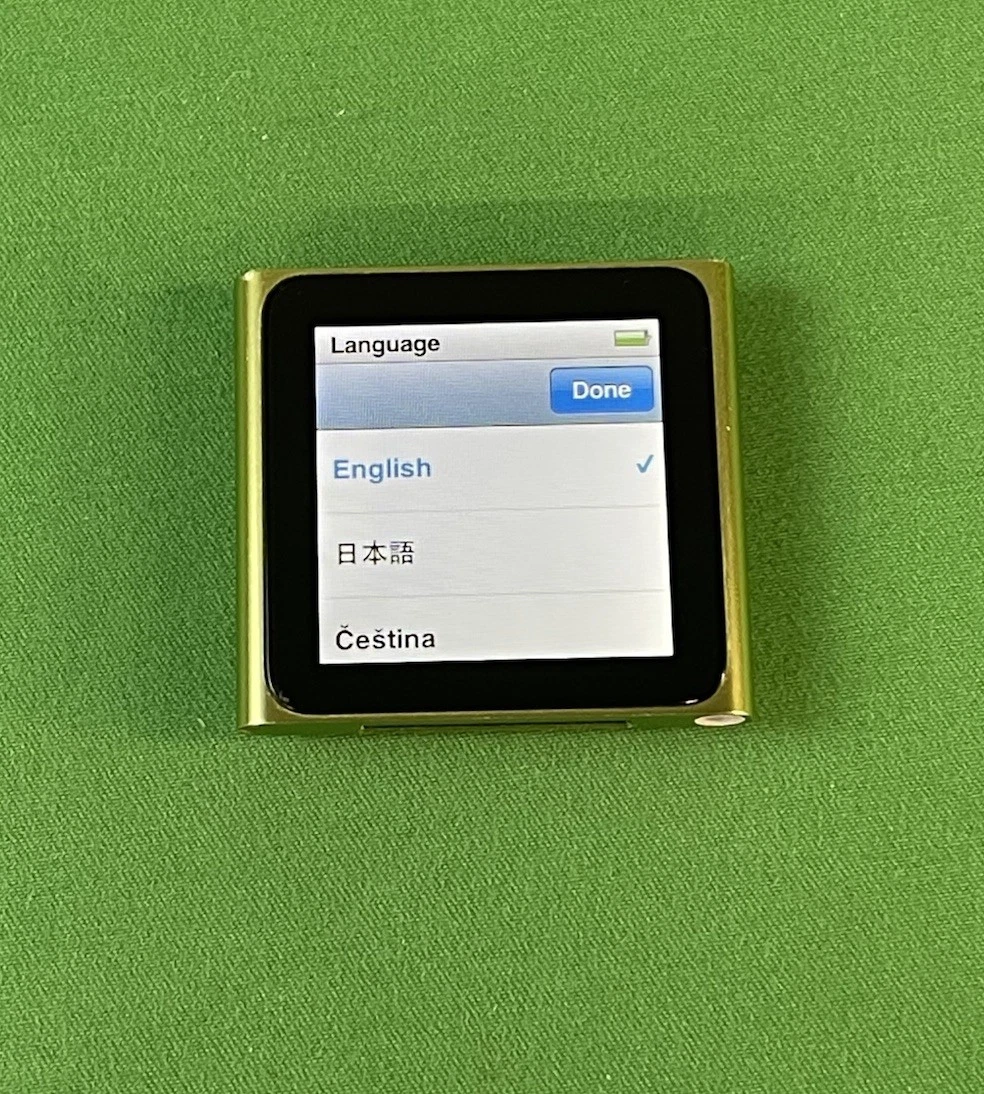 Apple Ipod Nano 6th Generation 8gb for sale | eBay
