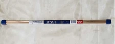 Lucas Milhaupt Sil-Fos 15 15% Silver Brazing Alloy Rods HVAC Grade 1LB 28 Rods