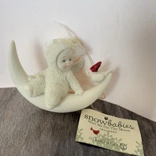 Dept 56 Snowbabies Meet Me On The Moon Figurine Christmas