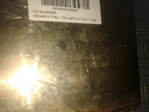 114410569000 Catalyseur pour NISSAN X-TRAIL (T31) * 2008 729595 - Picture 5 of 10