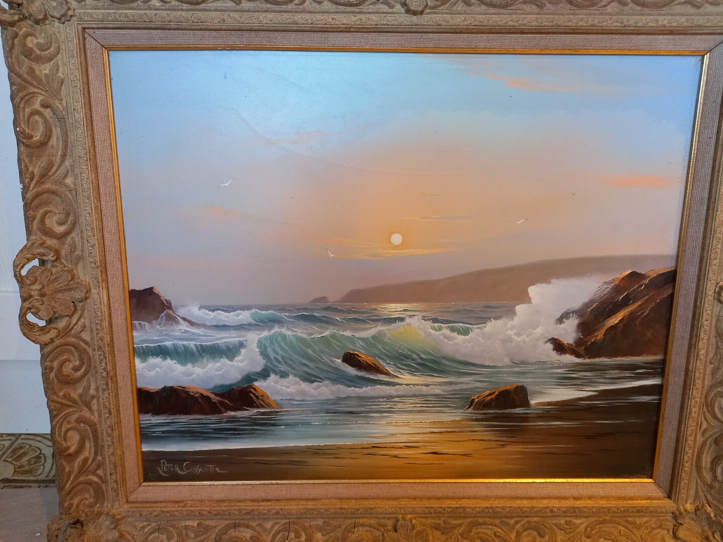 Peter Cosslett Original Oil Painting eBay