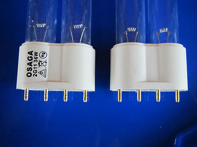 Osaga 36 Watt UVC Ersatzlampe Ersatzröhre Röhre Lampe  2G11 2 Stück 16,40 /Stück