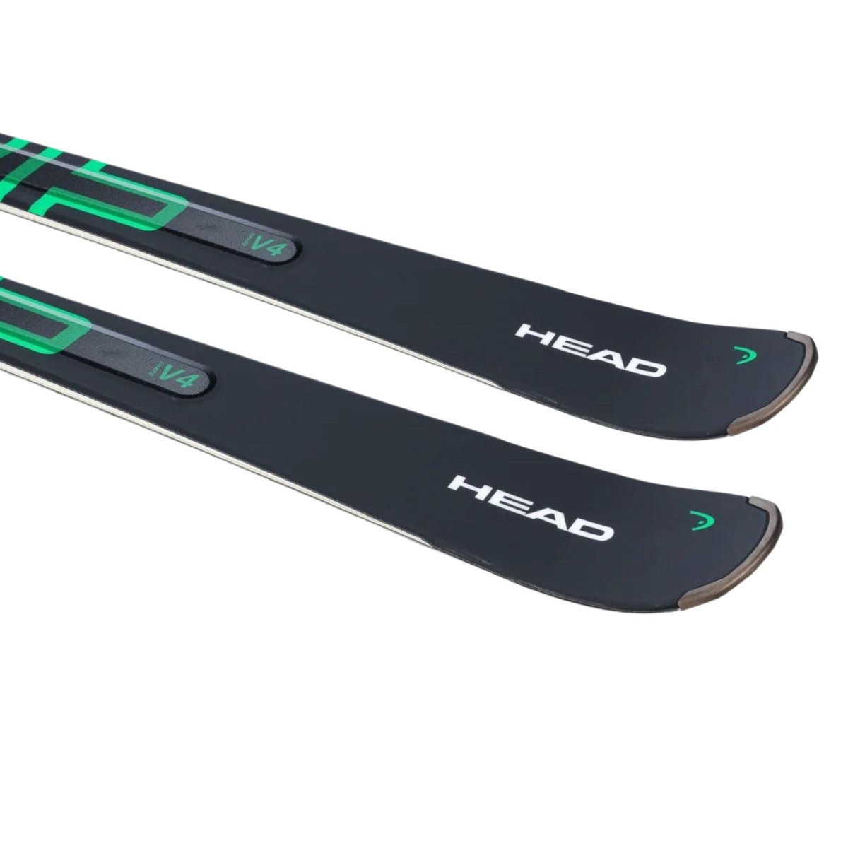 Head Shape V4 All-Mountain Skis, 163cm w/ PR 11 GW Bindings