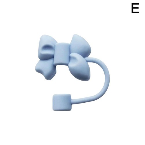 Cute Bow Straw Covers Cap Toppers for Stanley Silicone Straw Lids 10mm Hot Y1 - Picture 25 of 26