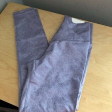 OFFLINE By Aerie The Hugger Leggings Women's size M Purple White High Rise NWTs