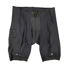 Athos Training Shorts Mens 2XTA Black Fitted Stretch Compression No Core