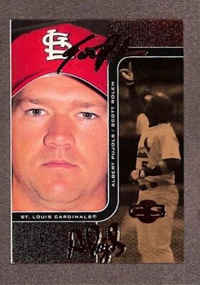 2006 Topps Co-Signers Changing Faces Gold #13 Albert Pujols Scott Rolen /115
