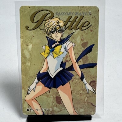 Sailor Uranus Battle Sailor Moon Stars Rare Amara Tenou #7 NM-MT Card 1996 Japan