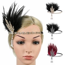 1920s  Headband Vintage Bridal Great Gatsby Flapper Party Headpiece Accessories！