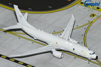 GEMINI MACS ROYAL AIR FORCE BOEING P-8A POSEIDON 1:400 GMRAF136 IN STOCK