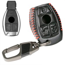 Für Mercedes Benz SLK GLA GL GLS SLC 3 Tasten Leder Autoschlüssel Schutzhülle Für Mercedes Benz SLK GLA GL GLS SLC 3 Tasten Leder Autoschlüssel Schutzhülle