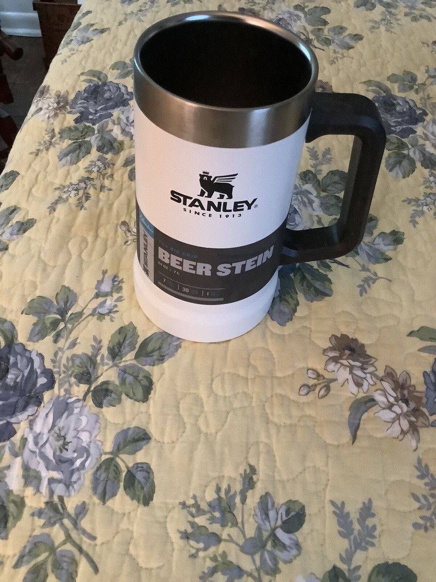 Stanley 24oz. Beer Stein “Adventure”, White, “The Big Grip