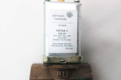 Johnson Controls V47AA-1C Temperature Controller 3/8in 115-180f - Picture 4 of 5