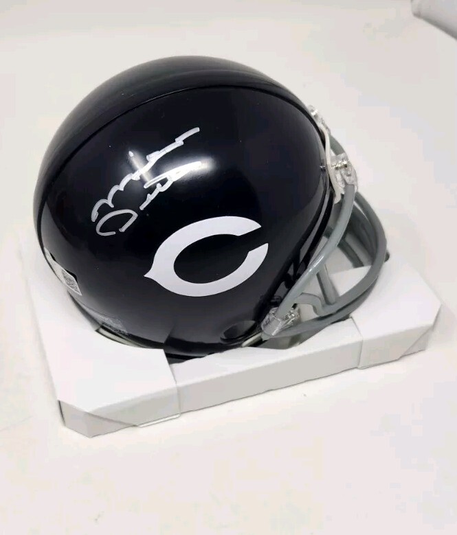Mike Ditka Chicago Bears throw back Signed Autographed Mini Helmet  display picture 1