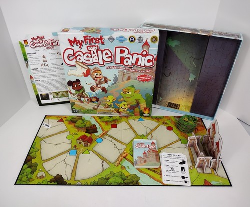 My First Castle Panic Board Game Fireside Games - Complete - Cooperative