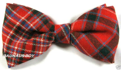 FLIEGE TARTAN MACALISTER MODERN CLAN 100 % REINE WOLLE HERREN KILT HERGESTELLT IN SCHOTTLAND