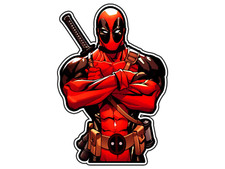 Deadpool 2 Comic Sticker Waterproof Vinyl Decal Die-Cut Car Laptop