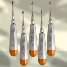 Bernard Dental Elevator Luxating Spade Shaped Tip Concave Handle 5 Pieces-ArTLaB